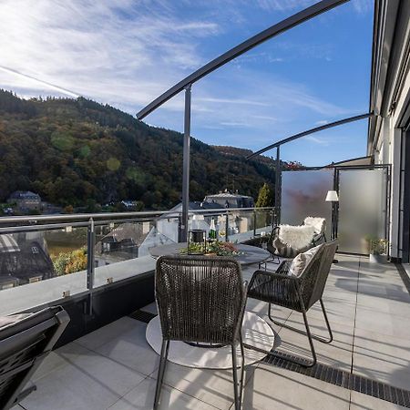Neu Penthouse Moseltop Luxus Design Klima 2P ทราเบิน-ทราร์บาค ภายนอก รูปภาพ
